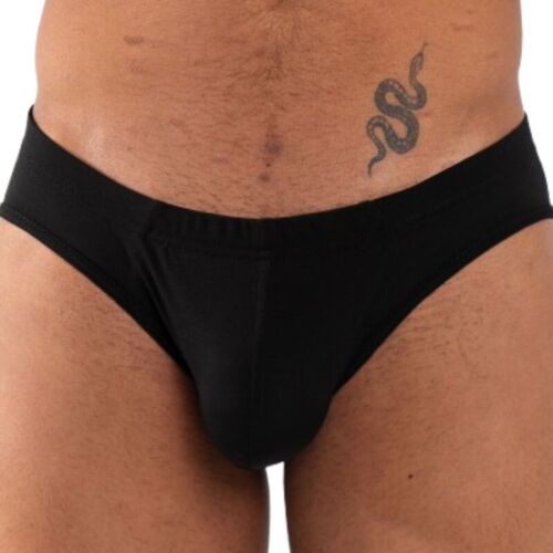 Slip BURN 019 BLACK mit strategischen Transparenzen