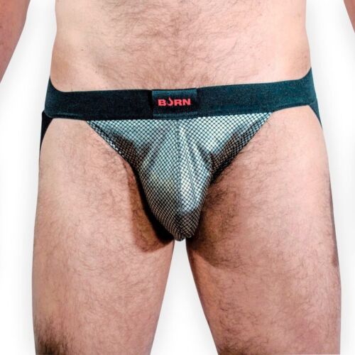 Jockstrap BURN 023 JOCK STUDIO 54 S mit transparenten Details