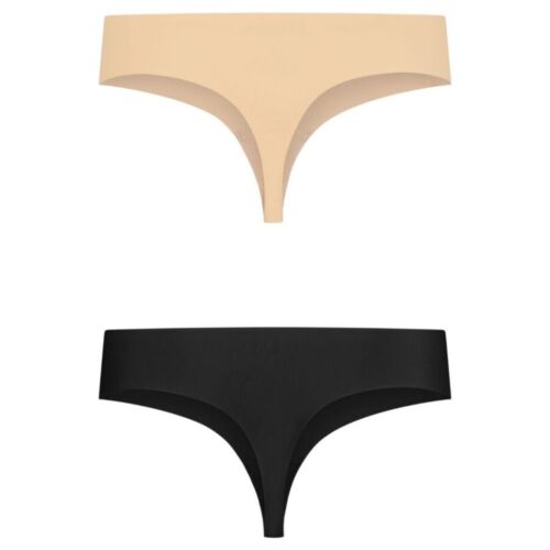 Tanga BYE BRA Invisible Thong 2 Pack Grösse L