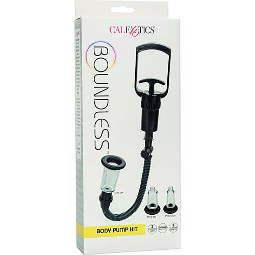 Bomba Alargadora Pene CALEXOTICS Boundless Kit mit succionierten Zylindern