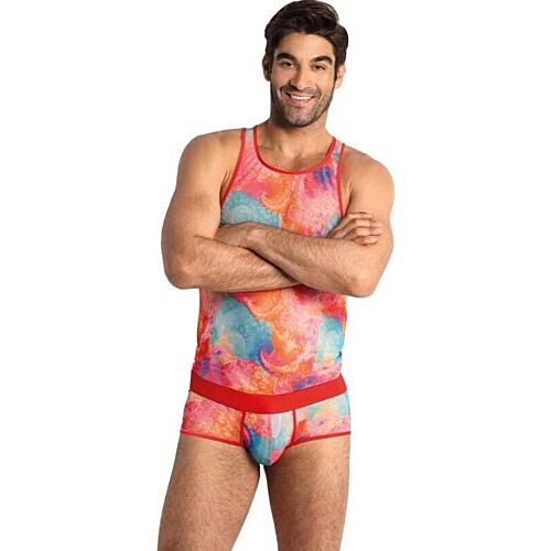 Herren Unterwäsche ANAIS MEN FALCON TOP S mit Bananendruck