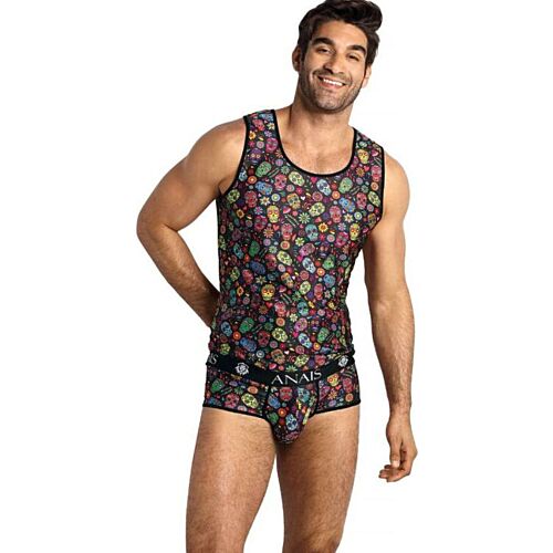 Camiseta ANAIS MEN MEXICO TOP L mit Blumenmuster