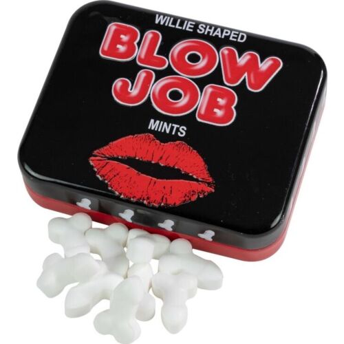 Zuckerfreie Minzbonbons SPENCER & FLEETWOOD im Blow Job Design