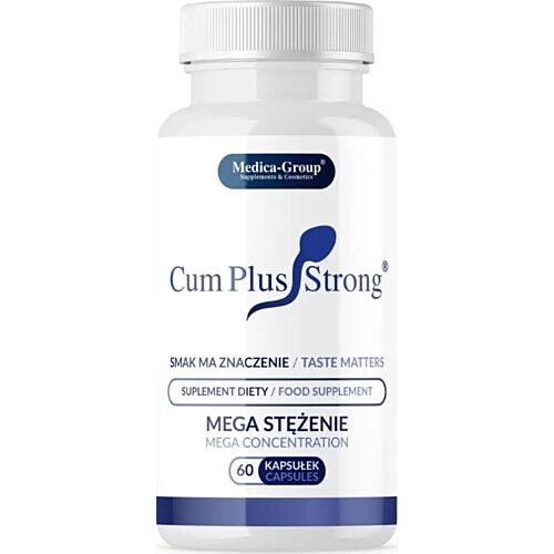 Kapseln für Männer MEDICA GROUP Cum Plus Strong für Vitalität