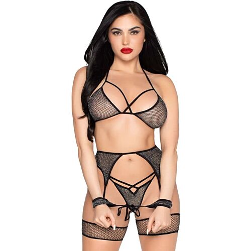 Lingerie Set von LEG AVENUE 89362 mit Top und Tanga