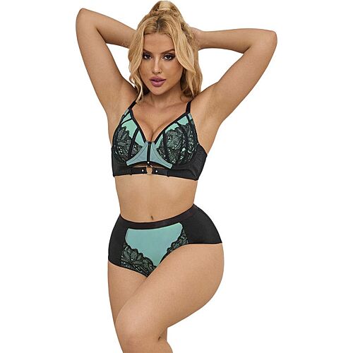 Lingerie Set SUBBLIME mit Push-up-BH und Netzdetails