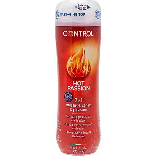 Gleitgel CONTROL Hot Passion 3 in 1 für intensives Empfinden