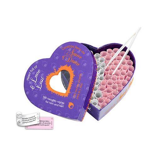 Tease & Please Corazón Amor y Deseo - 100 Pärchen Aktivitäten