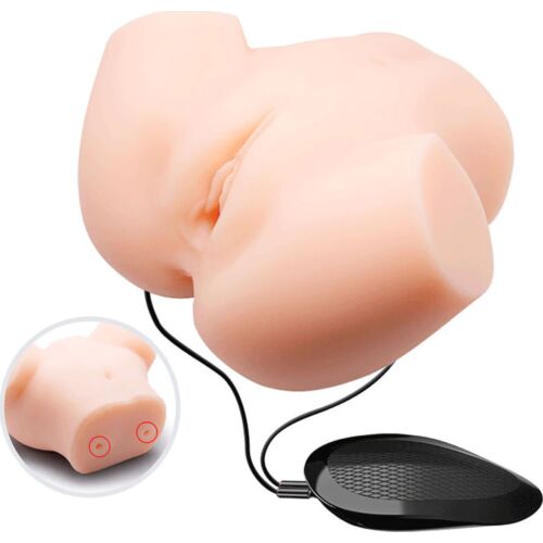 Masturbator CRAZY BULL - Realistische Vagina und Anus mit Vibration