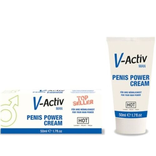 Aumento Erección HOT V-ACTIV CREMA 50ML für Männer