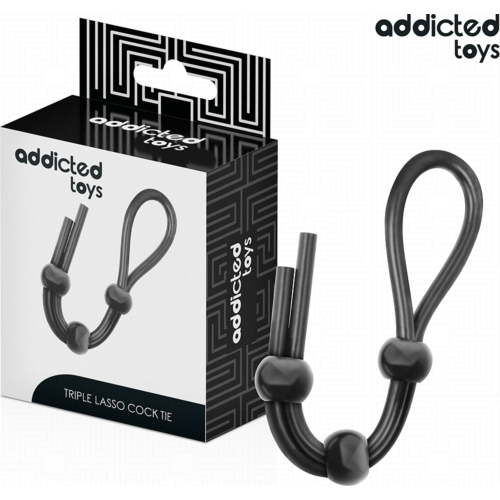 Anring ADDICTED TOYS Triple Loop für intensivere Kontrolle