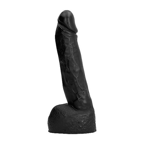 Dildo Fisting ALL BLACK 20 CM | Realistische Struktur und Komfort
