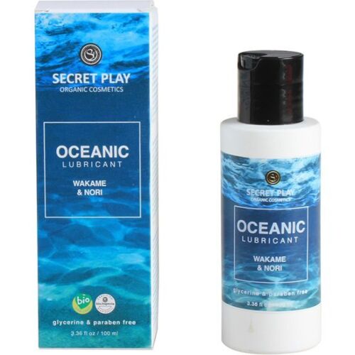 Gleitmittel SECRETPLAY Oceanic 100 ml | Organische Pflege für Intimbereich