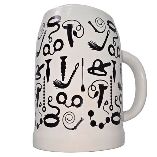 Keramiktasse Diablo Picante mit erotischen Illustrationen