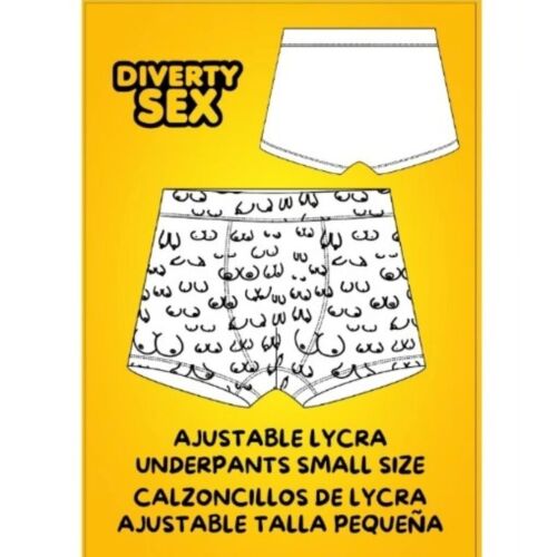 Boxer Shorts Diablo Picante Small Size mit Brustdesign
