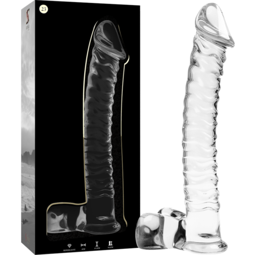 Dildo Sternenklar aus Glas