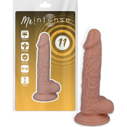 Dildo MR. INTENSE 18 cm – 100% realistisch und hipoallergen