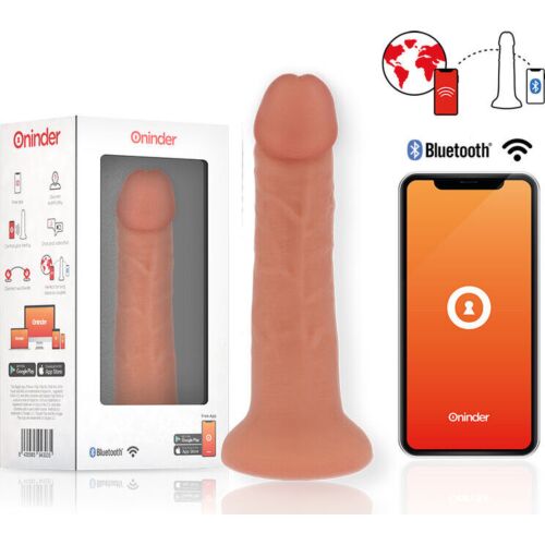 Vibratoren ONINDER BOGOTÁ 17,5 cm mit App-Steuerung