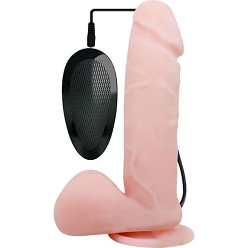 Realistischer Dildo BAILE OLIVER mit Vibration und Fernbedienung