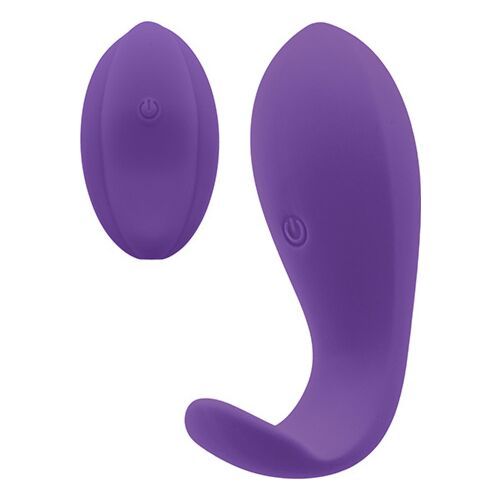 Vibrator S Pleasures Velvet Droplet mit Fernbedienung