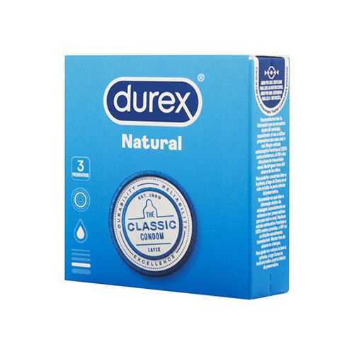 DUREX Natural Kondome mit anatomischer Easy-On Form