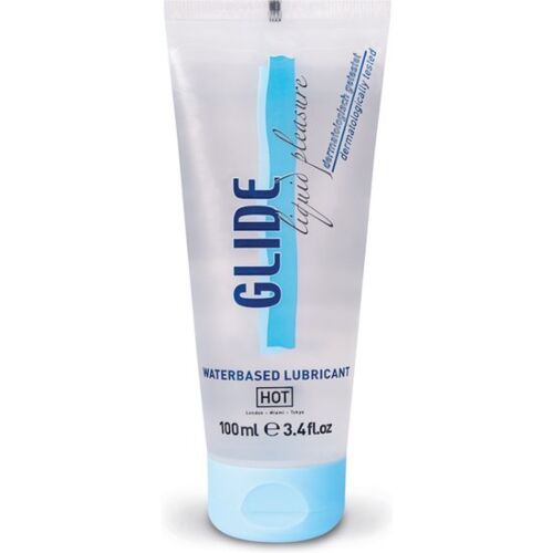 HOT Glide Liquid Pleasure Gleitmittel auf Wasserbasis 100 ml