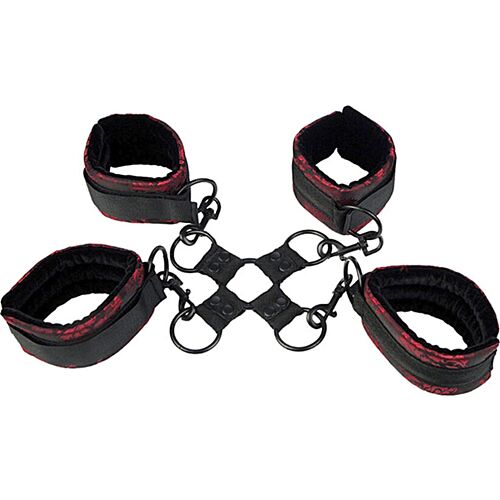 CALEXOTICS Scandal Hog Tie Bondage-Fessel-Set