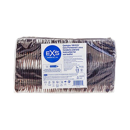 Kondome Exs Crazy Cola 100's mit süßem Geschmack