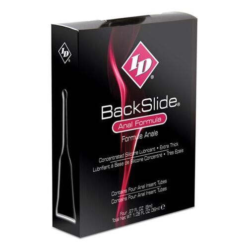 Id Backslide Anal Insert 4 Tubes (8ml)