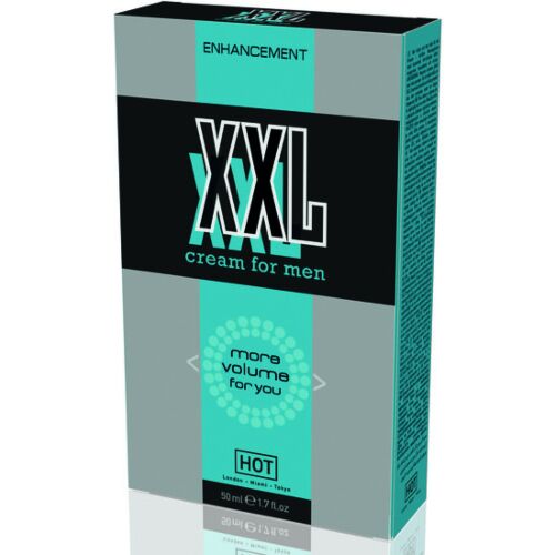 Hot Penisvergrößerungscreme XXL 50 ml mit Lipofilling-Effekt