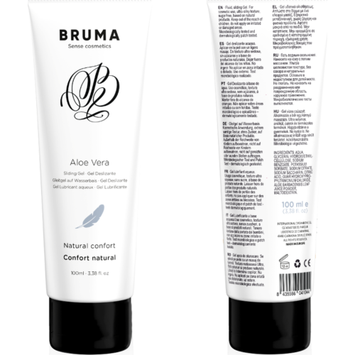 Gleitgel BRUMA Aloe Vera 100 ML für sanfte Intimität