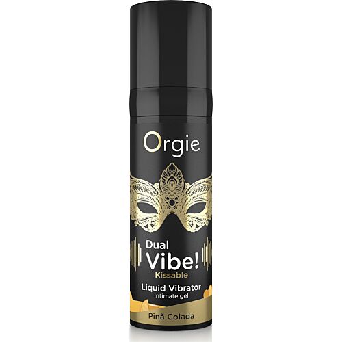 Flüssiger Vibrator Orgie Dual Vibe Piña Colada