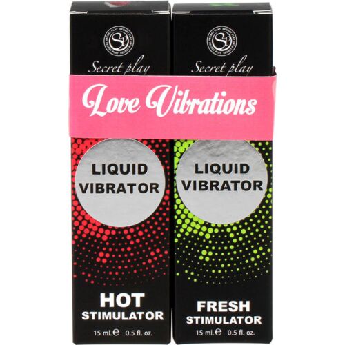 Vibrationsgel Duo Pack SECRETPLAY Love Vibrations