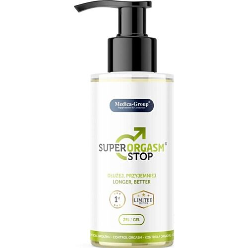 Retardant MEDICA GROUP SUPER ORGASM STOP GEL 150 ML für Männer