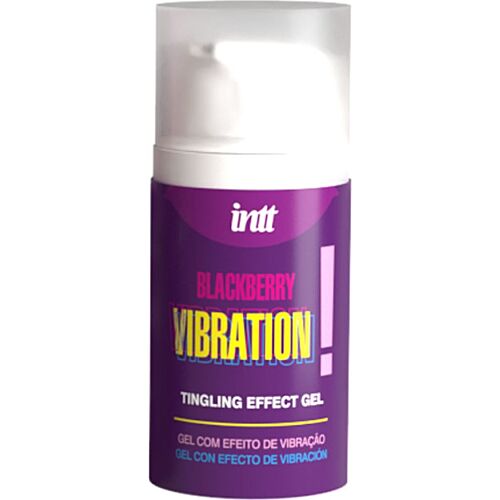 INTT RELEASES Vibrationsgel mit Brombeergeschmack 15 ml