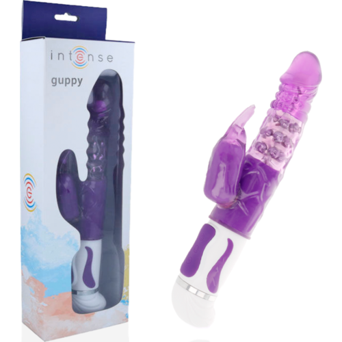 Vibrator Rabbit INTENSE FUN Guppy mit 12 Geschwindigkeiten