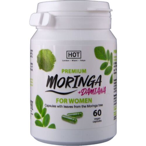 Kapseln HOT Moringa - Unterstützung für Frauenenergie