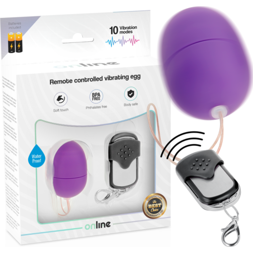 Eier Vibrator ONLINE mit Fernbedienung und 10 Modi