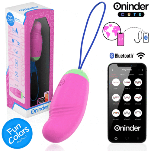 Vibrations-Ei ONINDER CUTE mit Wellenbewegung und App