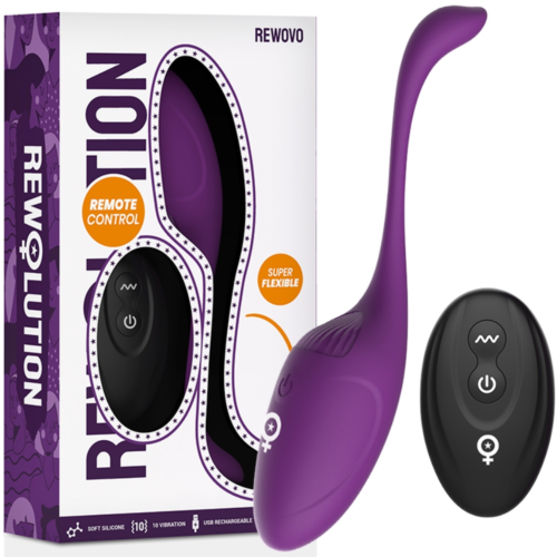 Vibratoren REWOLUTION REWOVO mit Fernbedienung und IPX6