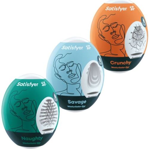 Masturbator Eier Satisfyer Naughty, Savage & Crunchy