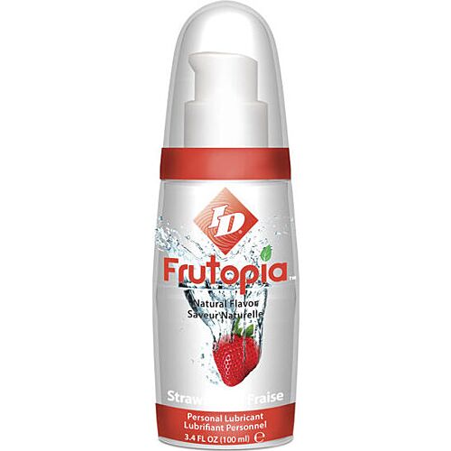 Gleitmittel ID FRUTOPIA Erdbeere 100ml – 100% natürliche Aromen