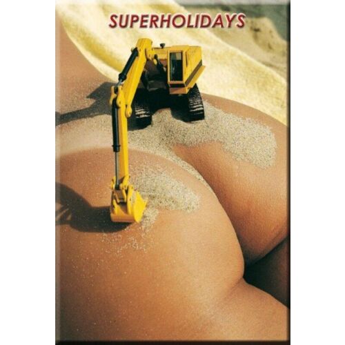 Magnet DIABLO PICANTE BAGGER ARSCH für kreative Dekoration