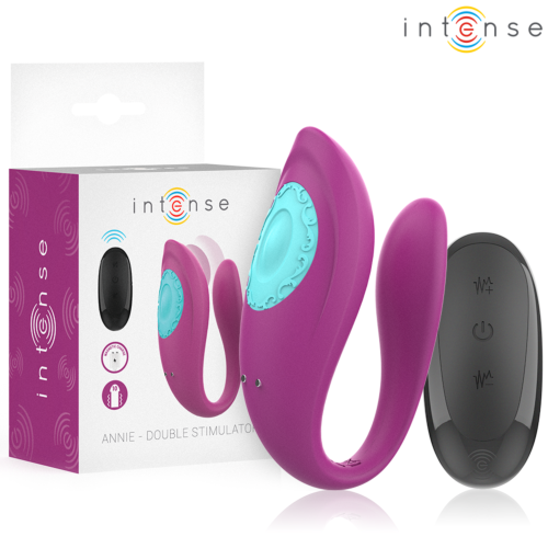 Vibrator INTENSE ANNIE mit Fernbedienung und 10 Funktionen