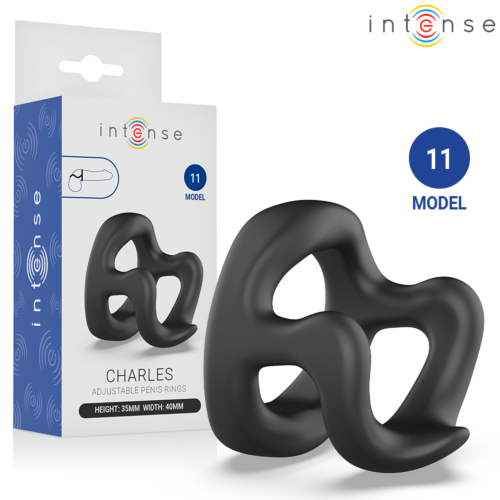 Penisring INTENSE FOR HIM Modell 11 mit H-förmigem Design