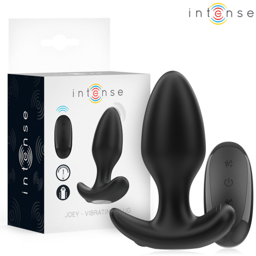 Anal Plug INTENSE Joey mit Fernbedienung und 10 Vibrationsmodi
