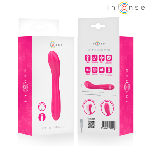 Vibrator INTENSE LISETTE 19 cm mit 10 Vibrationen
