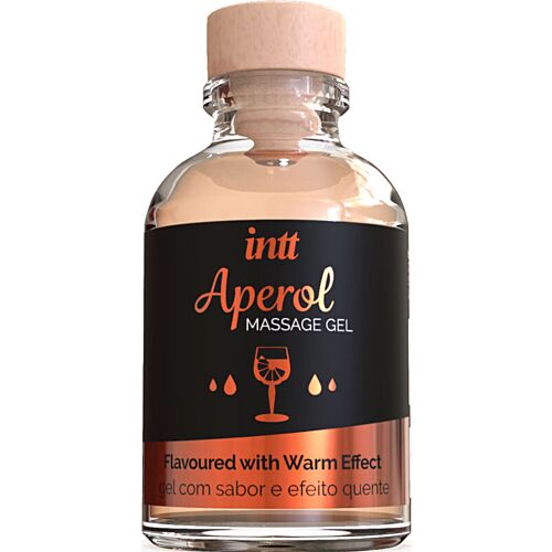 INTT Massagegel Aperol mit Wärmeeffekt für intime Erlebnisse