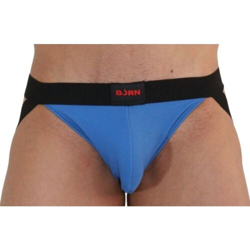 Jockstraps BURN - 008 JOCK AZUL / NEGRO M mit sinnlichem Design