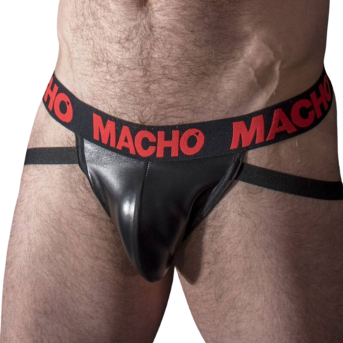 Jockstrap MACHO UNDERWEAR MX25RC aus Kunstleder